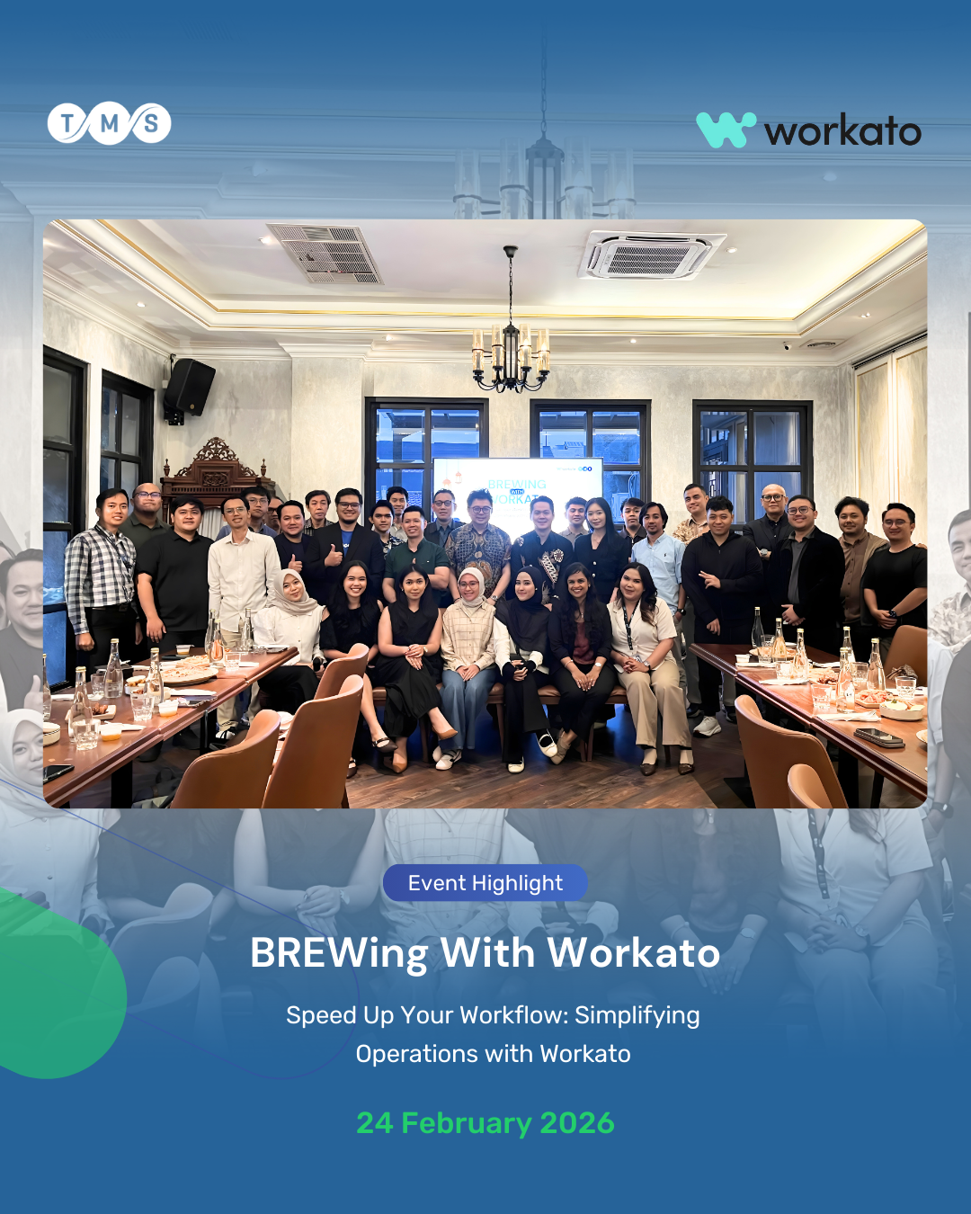BREWing with Workato event by TMS Consulting