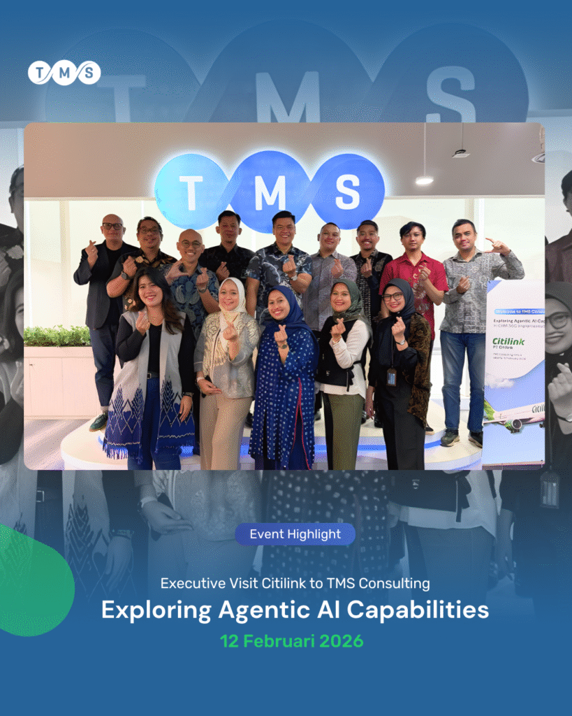 Citilink executive visit to TMS Consulting discussing Agentic AI